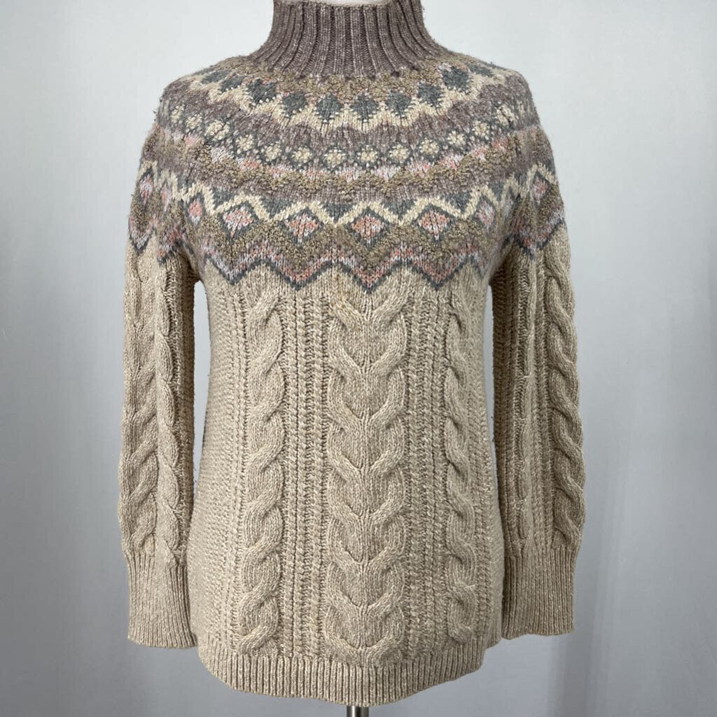 Chicos L/s Mockneck Sweater