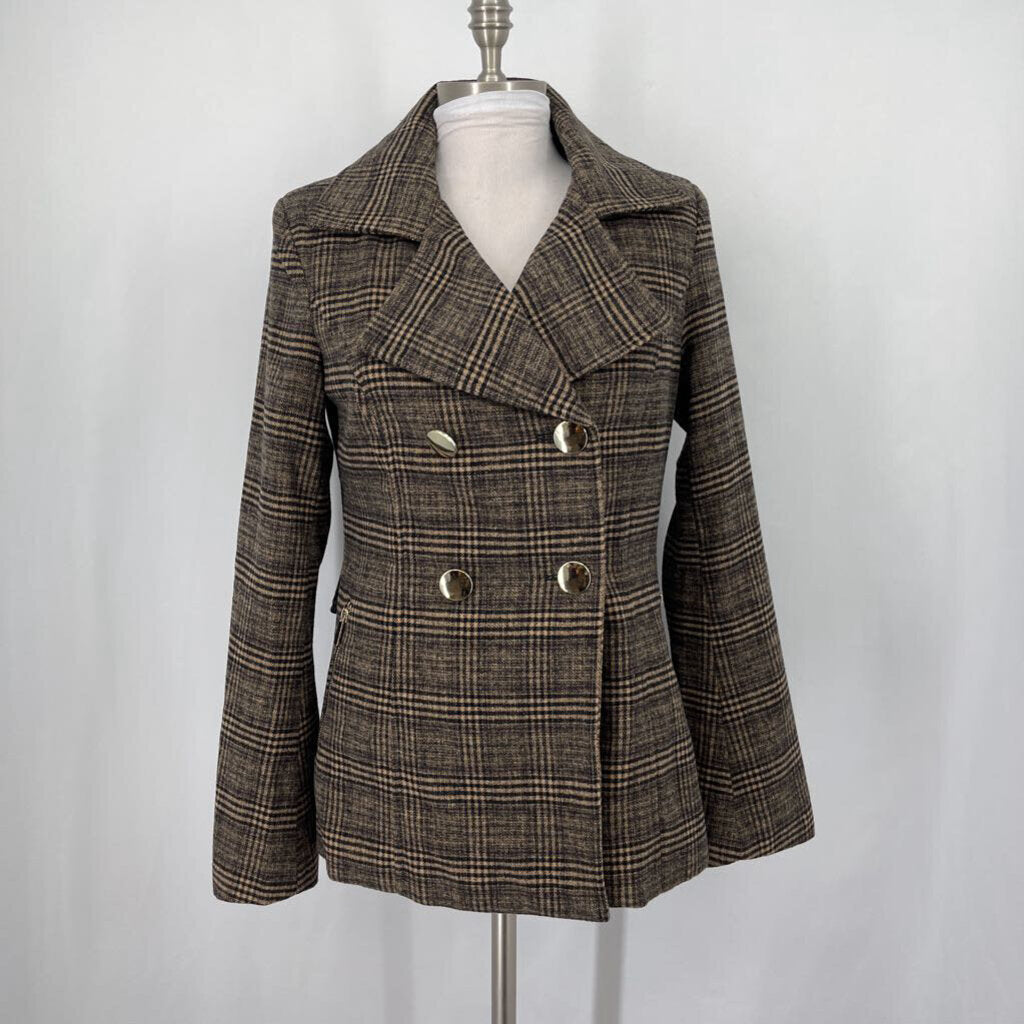 Maralyn & Me Plaid Jacket