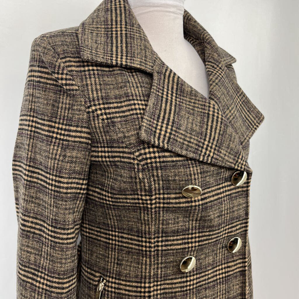 Maralyn & Me Plaid Jacket