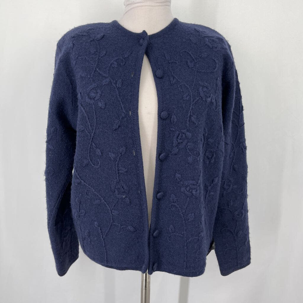 Karen Scott Wool Cardigan