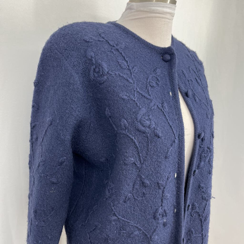 Karen Scott Wool Cardigan