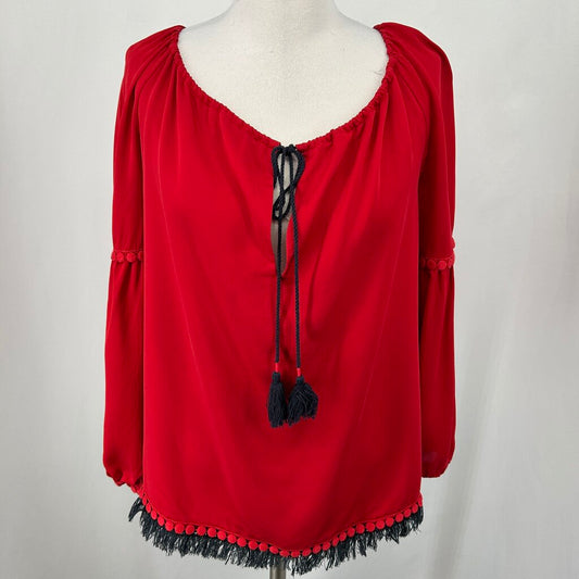 Tory Burch L/s Silk Blouse