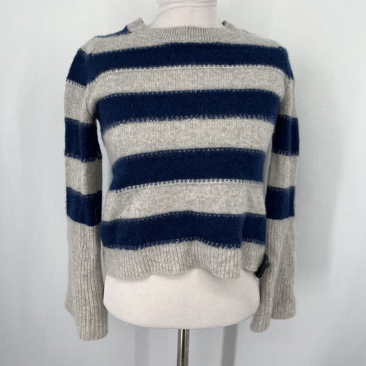 White+Warren l/s Stripe Sweater