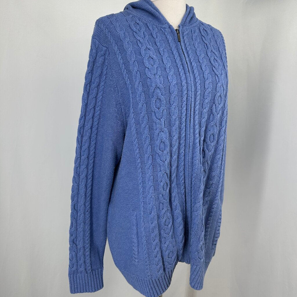 LL Bean Zip Up Sweater