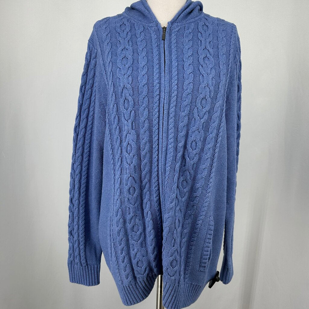 LL Bean Zip Up Sweater