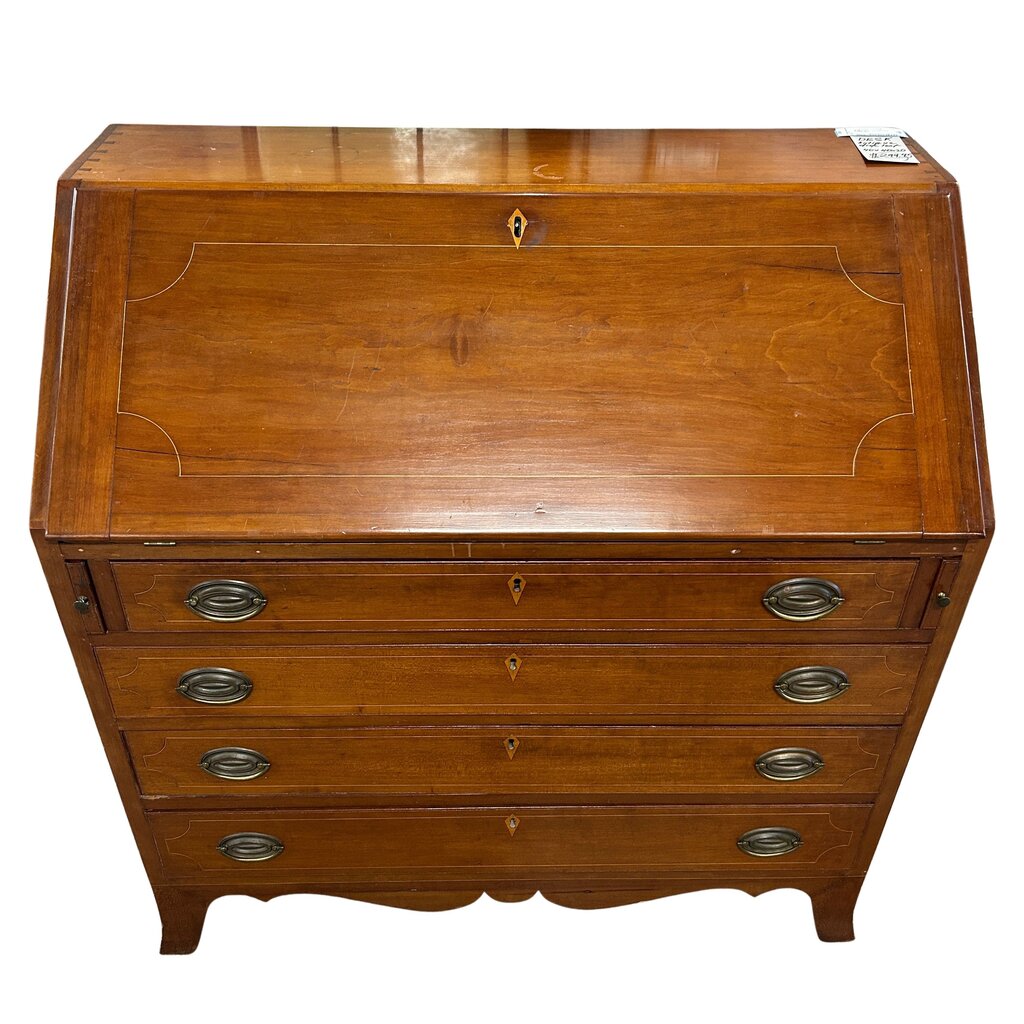 Antique Drop-Leaf Secretary Desk