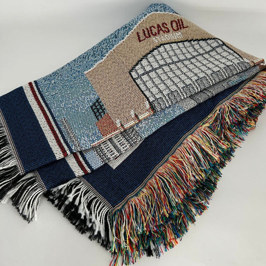 Lucas Oil Woven Blanket