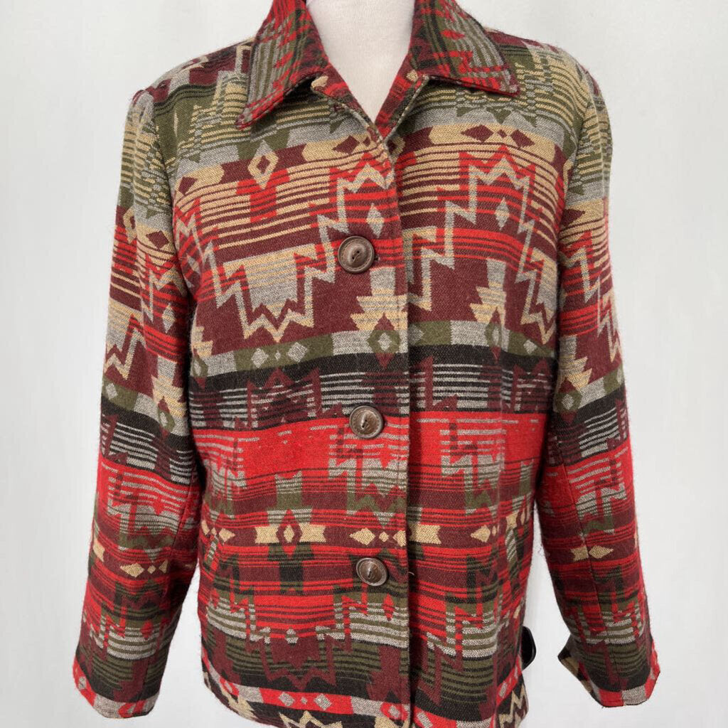 Coldwater Creek Aztec Jacket