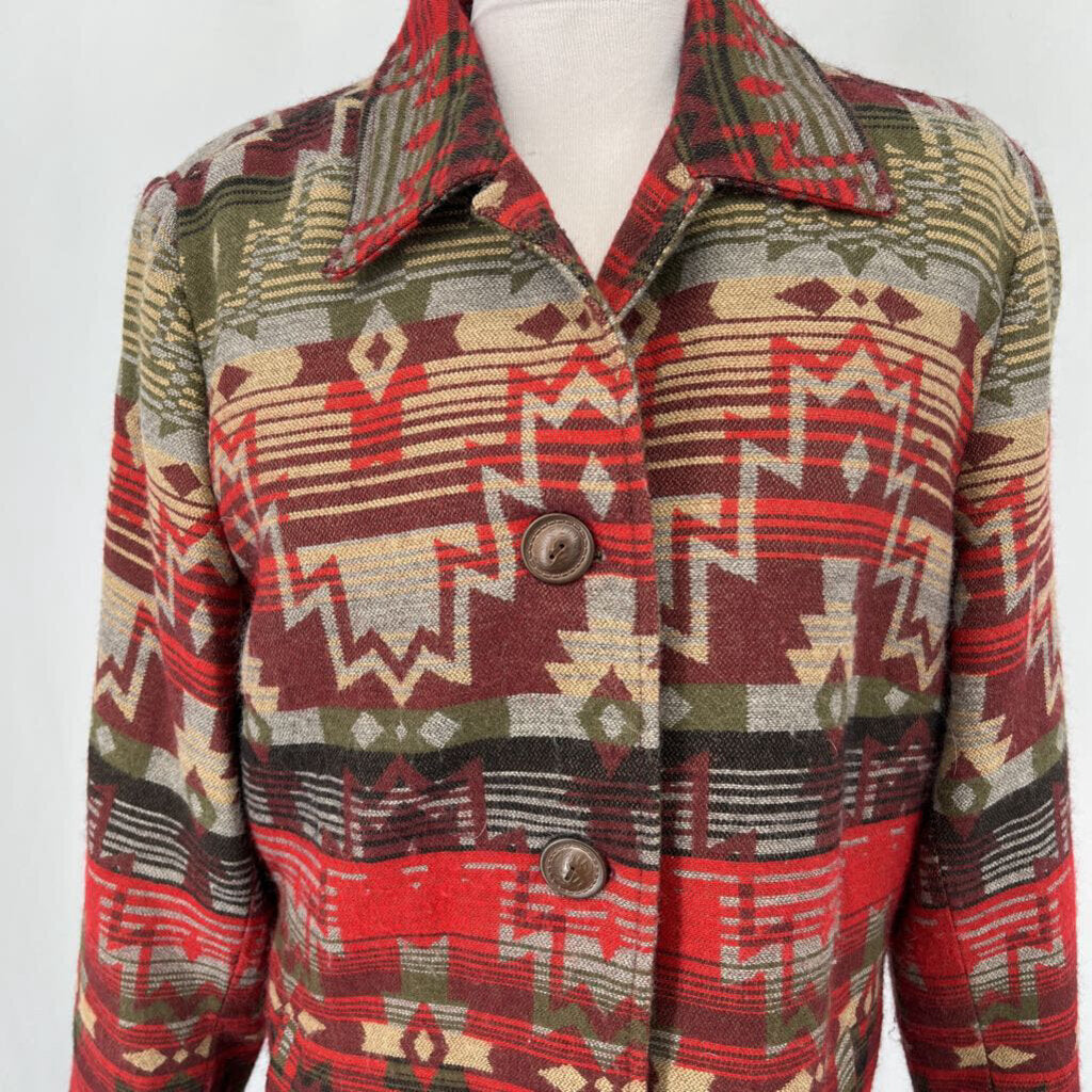 Coldwater Creek Aztec Jacket
