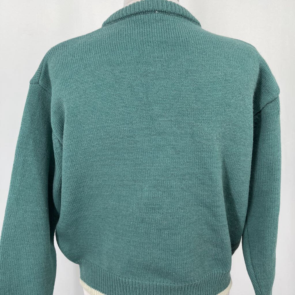 Knit Cardigan w/ Scarf