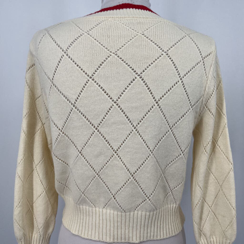 Knit Cherry Cardigan