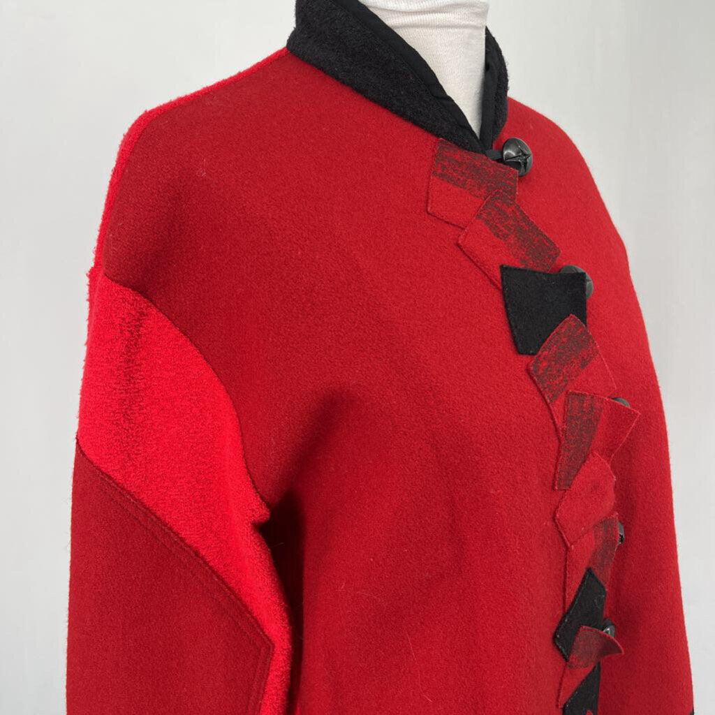 Alissa Wool Abstract Blazer