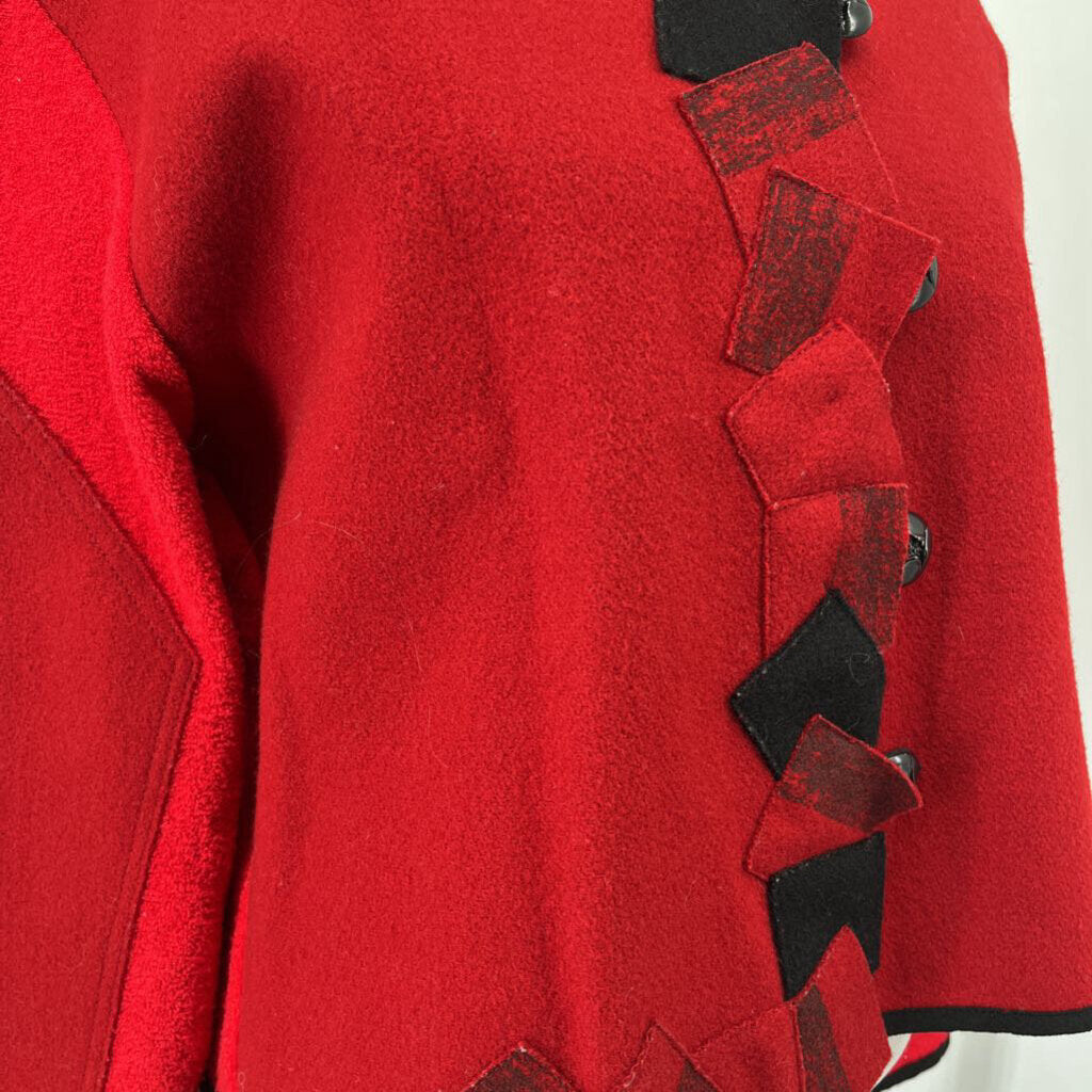 Alissa Wool Abstract Blazer
