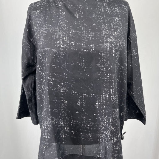 Eileen Fisher 3/4 Slv Silk Shirt