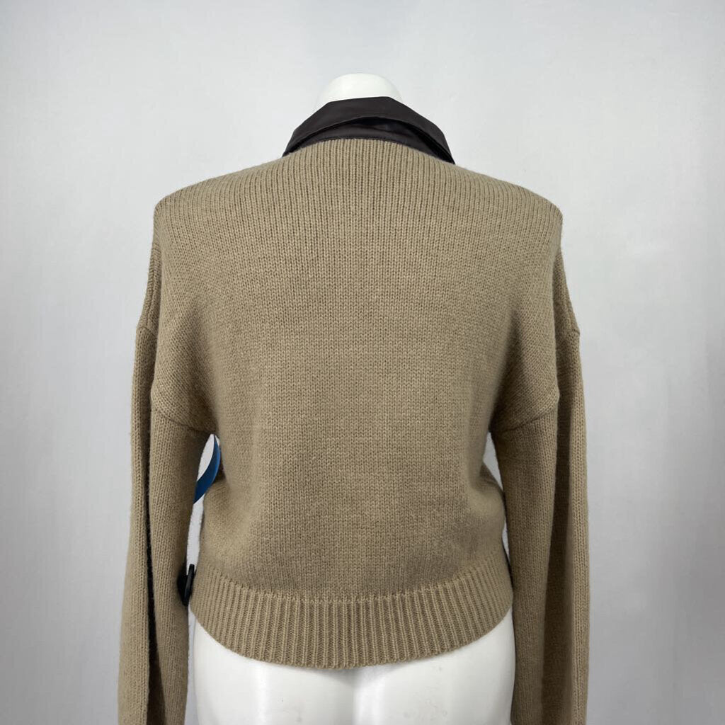 Anthropologie LS Zip Up Cardigan