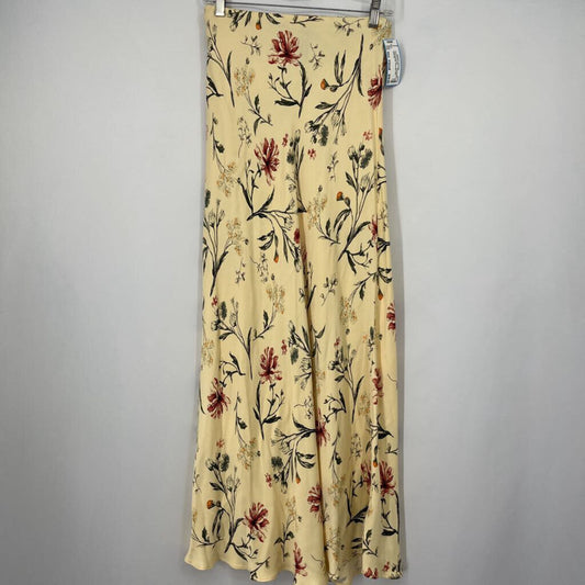 Anthropologie Floral Maxi Skirt