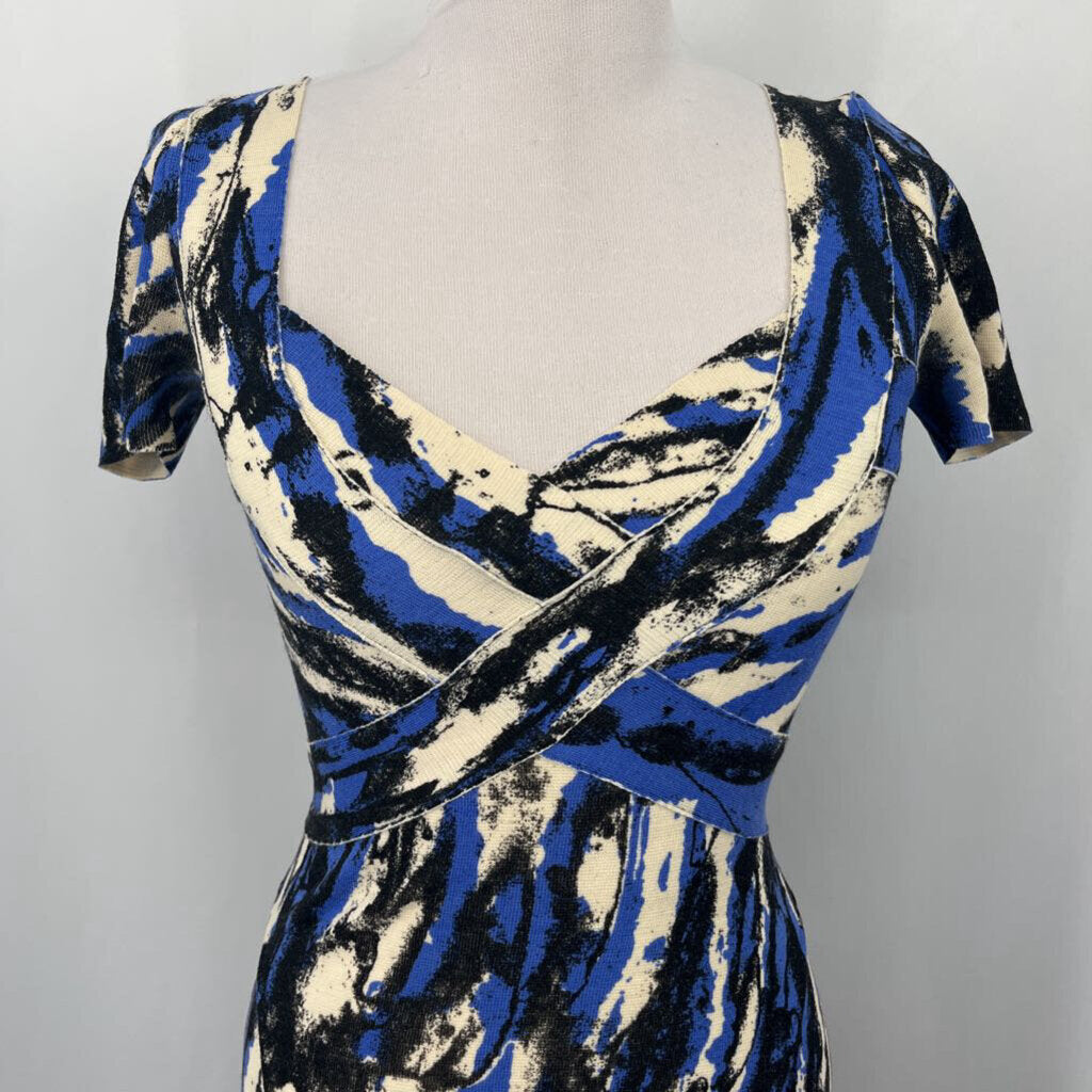 Bluemarine SS Patterned Dress