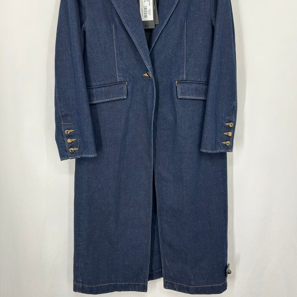Paige Denim Long Duster Coat