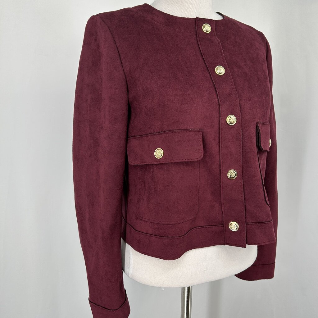 Catherine Malandrino Faux Suede Jacket