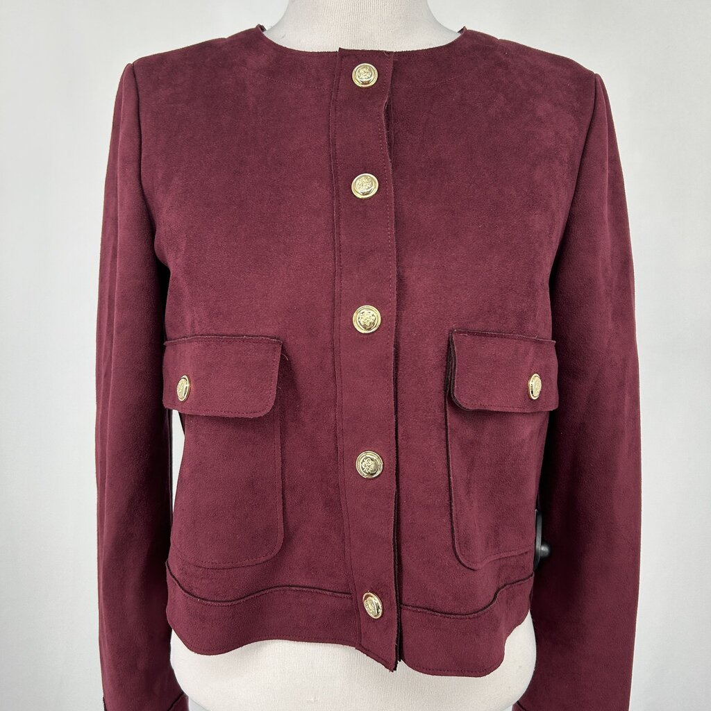 Catherine Malandrino Faux Suede Jacket
