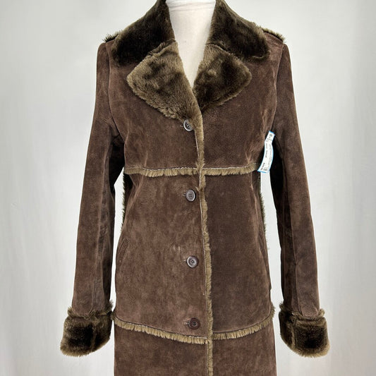 Brandon Thomas Long Leather Coat