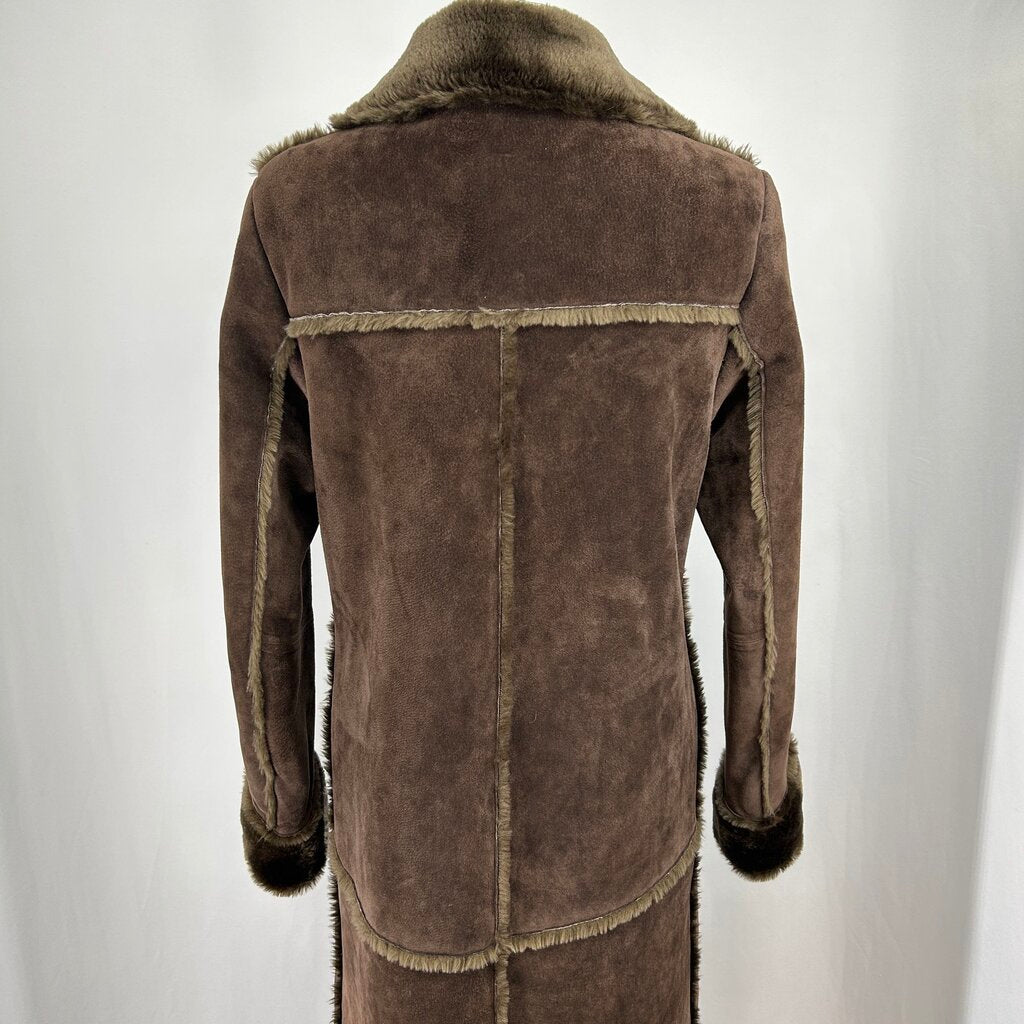 Brandon Thomas Long Leather Coat