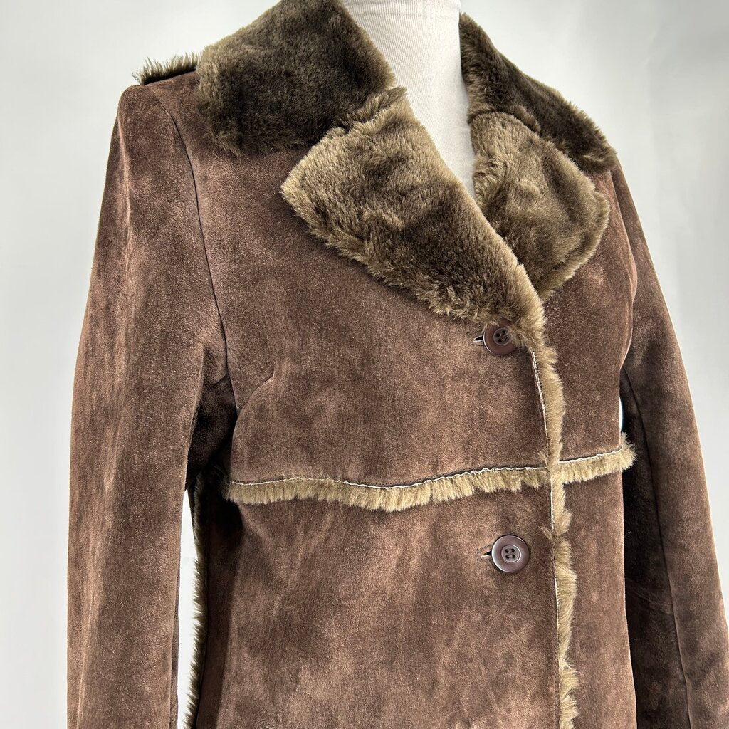 Brandon Thomas Long Leather Coat