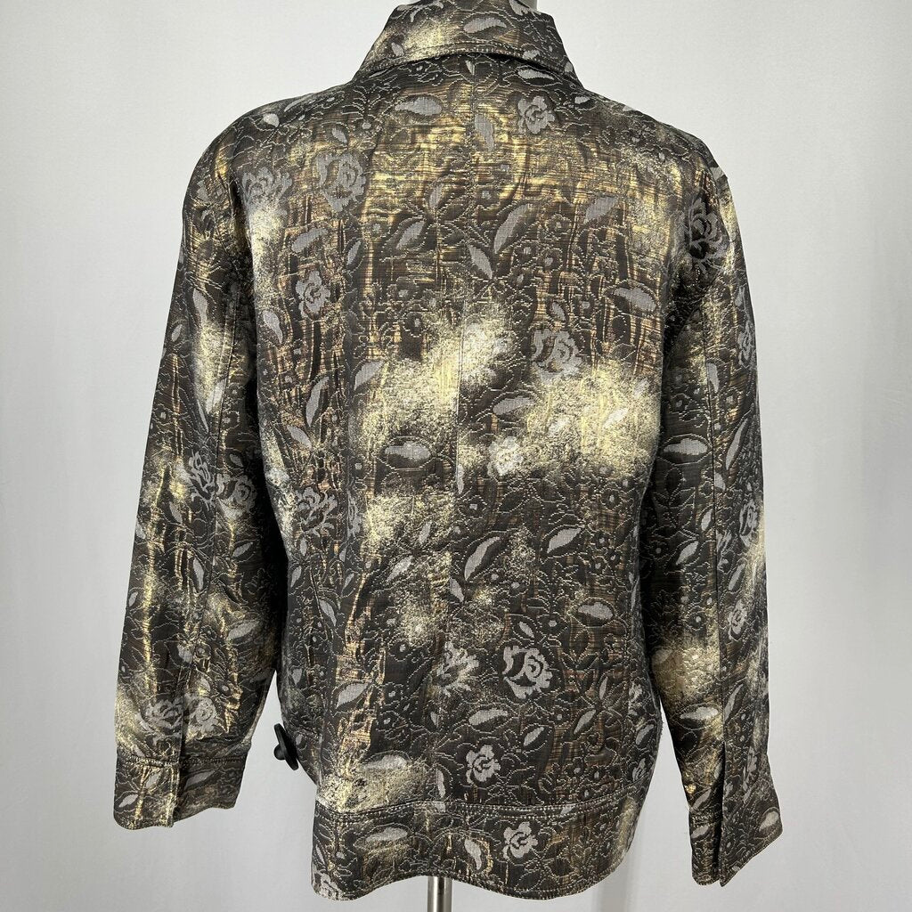 Chicos Floral Jacket