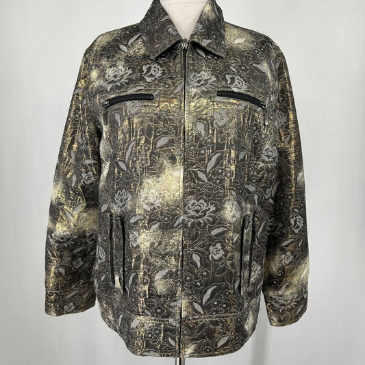 Chicos Floral Jacket