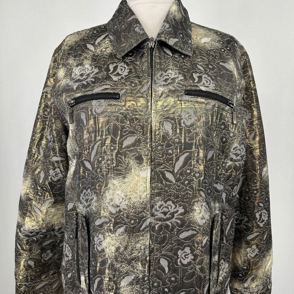 Chicos Floral Jacket