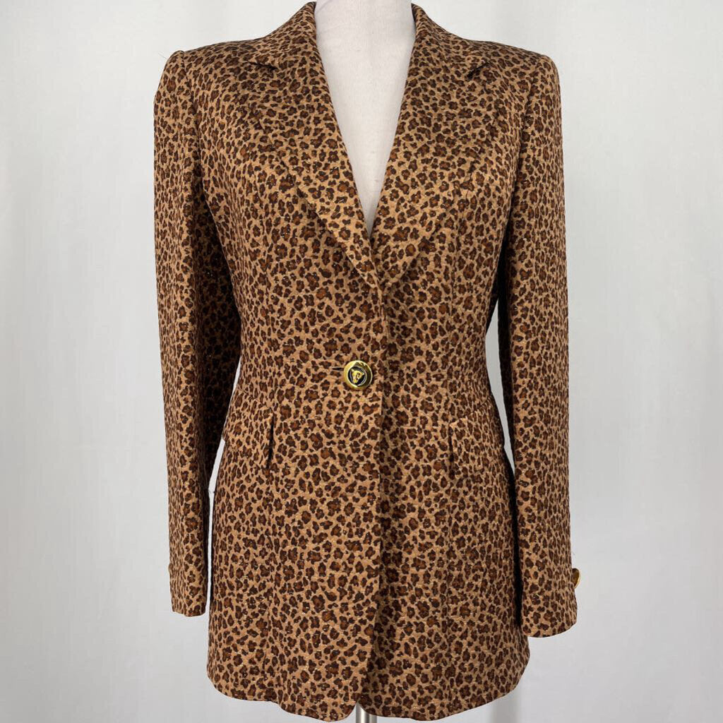 Escada Animal Print Jacket