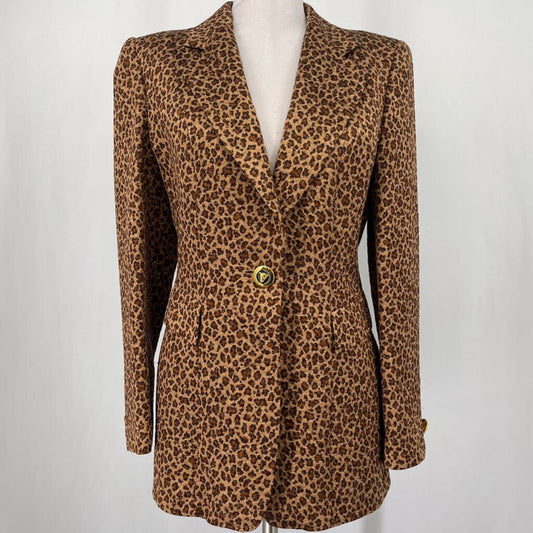 Escada Animal Print Jacket