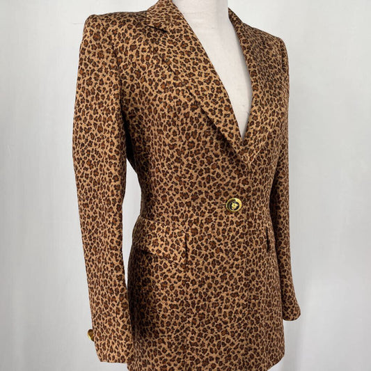 Escada Animal Print Jacket