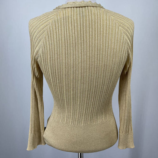 St. John 2-pc Metallic Cardigan Set