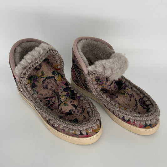 Mou Floral Sneaker Boots