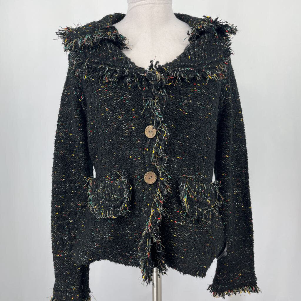 Sioni Fringed Cardigan