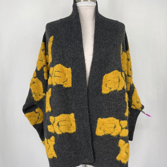 Pilcro Oversized Floral Cardigan