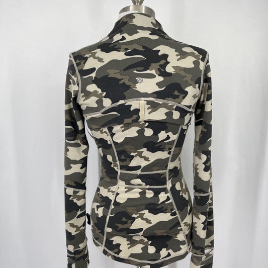 Lululemon Zip Up Camo Jacket