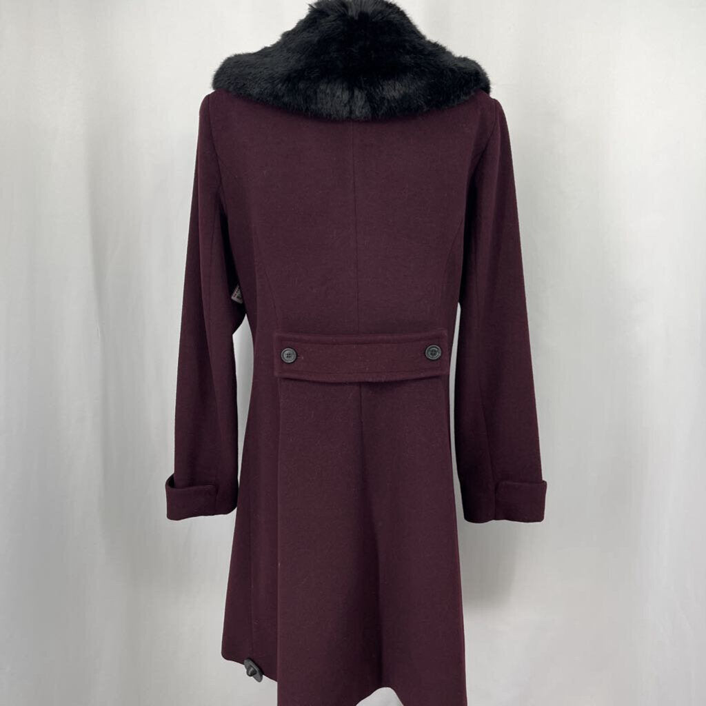 Lauren Coat w Faux Fur Collar
