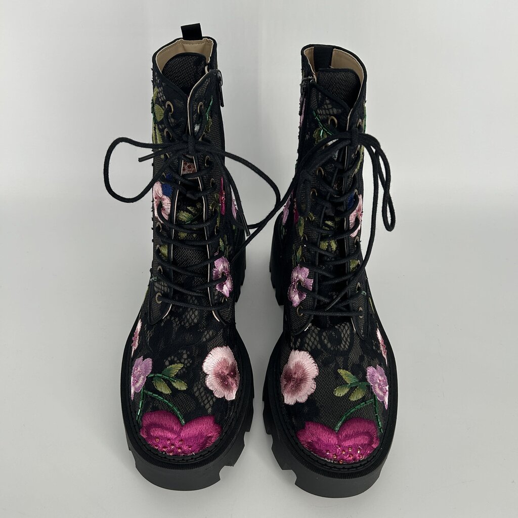 Betsey Johnson Floral Boots
