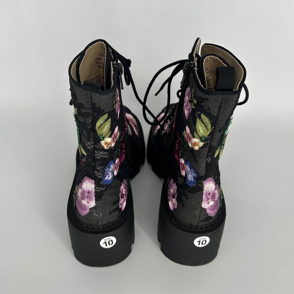 Betsey Johnson Floral Boots