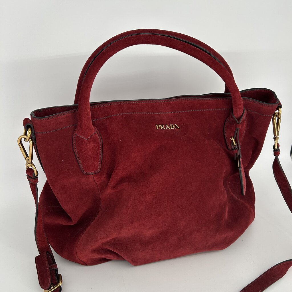 Prada Suede Handbag