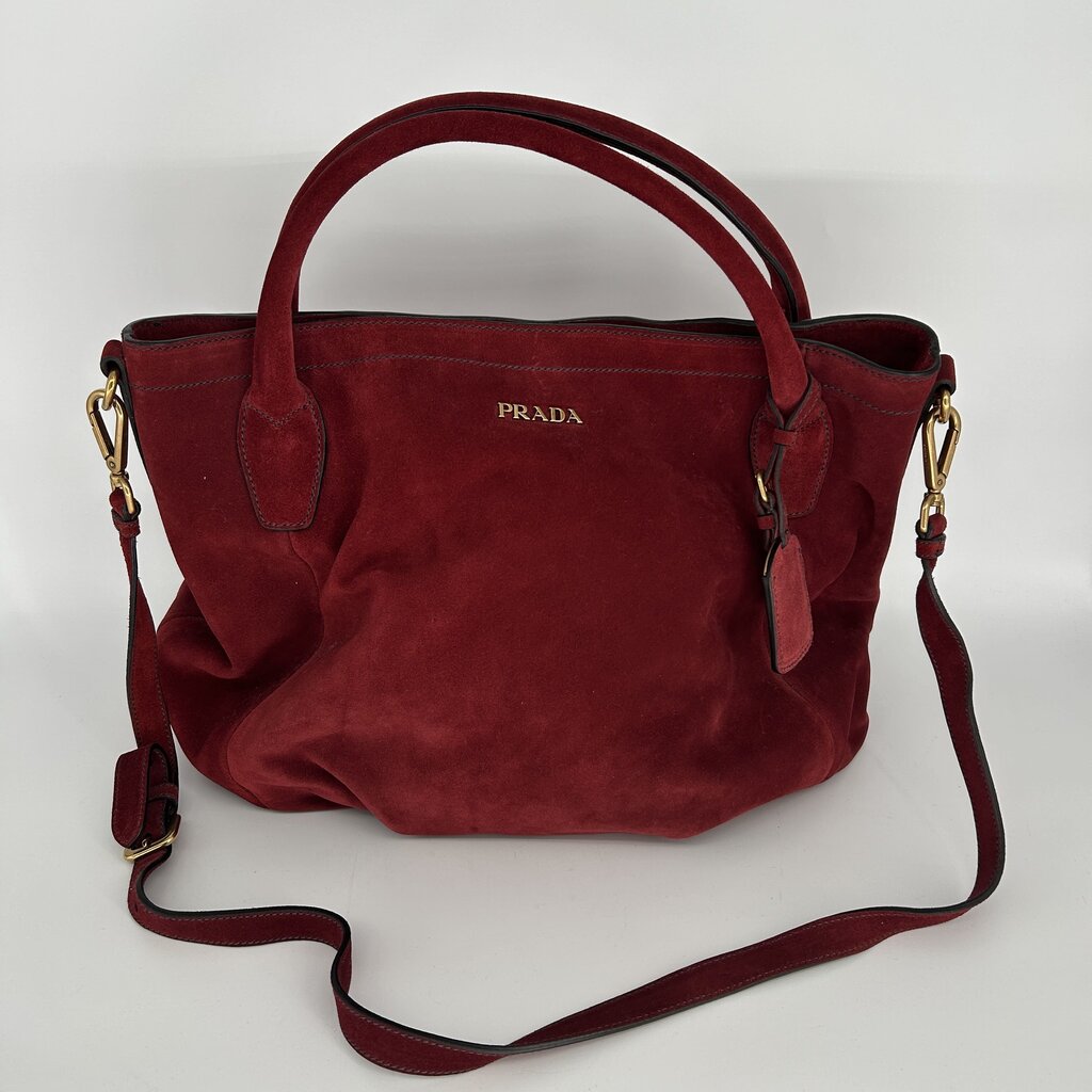 Prada Suede Handbag