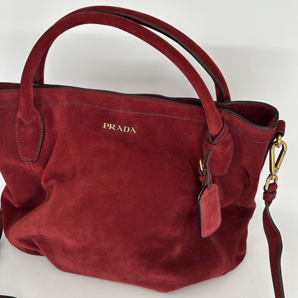 Prada Suede Handbag