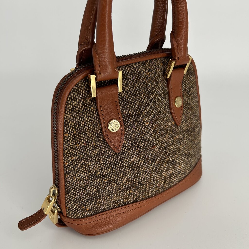 Brooks Bros Tweed Mini Handbag