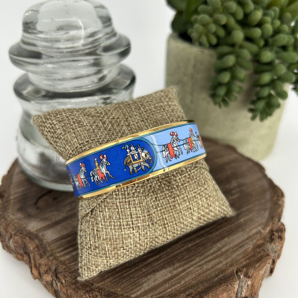 Hermes Enamel Bangle