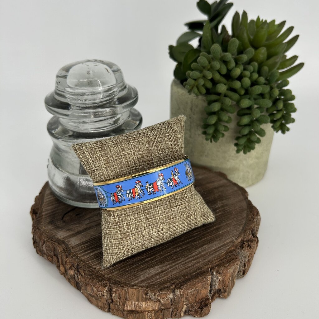 Hermes Enamel Bangle