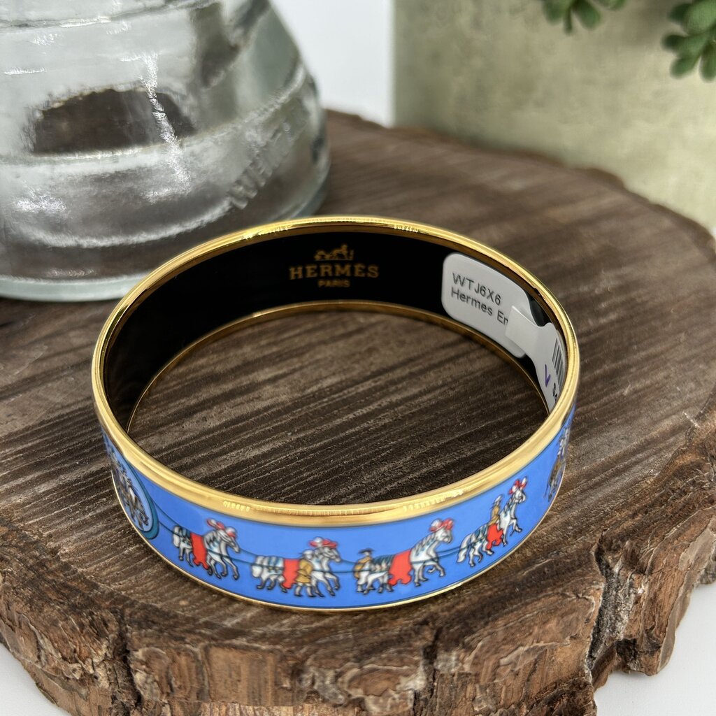 Hermes Enamel Bangle
