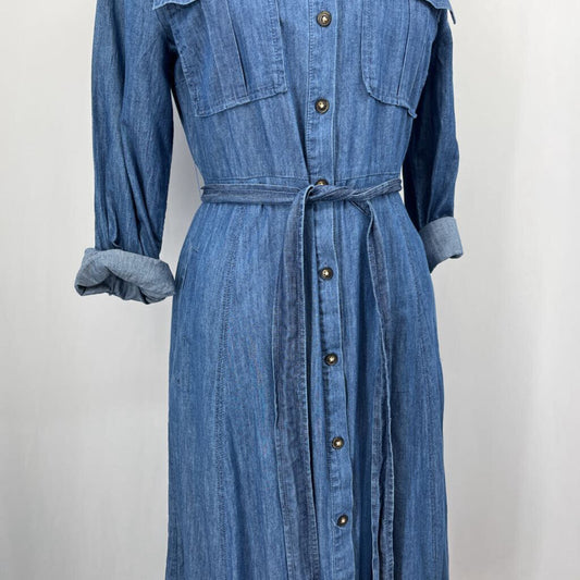 Loft L/S Chambray Dress