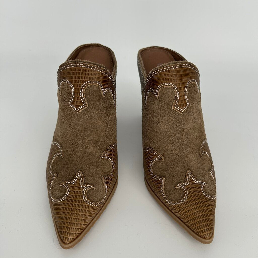 Donald Pliner Heeled Mules